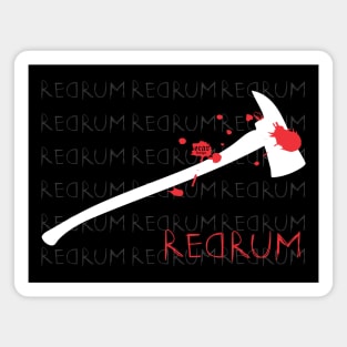 Red rum Magnet